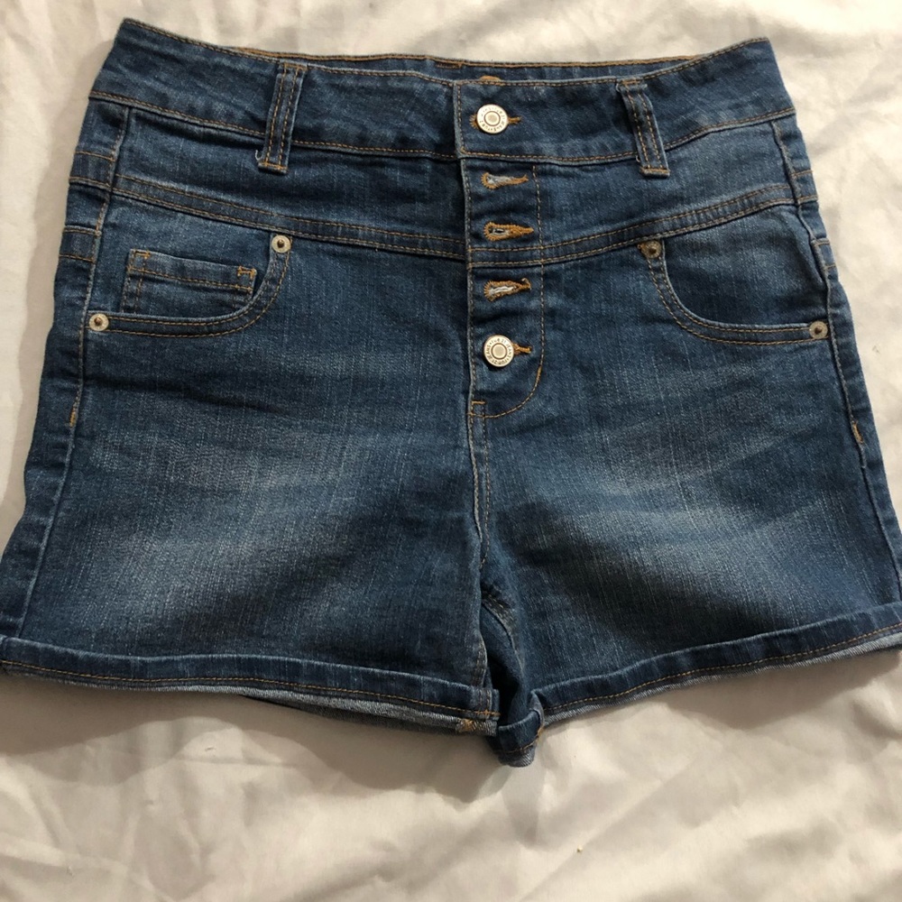 High waisted shorts